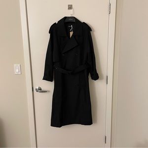 NWT wool trench coat